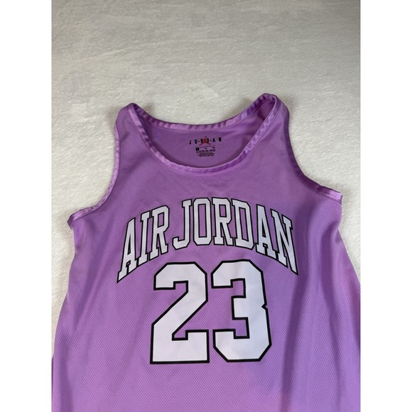 Jordan Other - Air Jordan #23 Jersey Tank Dress Rush Girls XL(13-15) Rush Lavender Sportswear